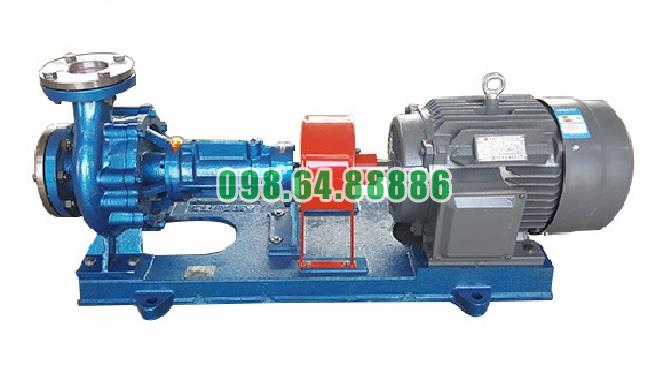 Bơm dầu nóng trục ngang RY25-25-160 lưu lượng 3 m3/h, công suất 1.5 kW, cột áp 27 m, tốc độ 2.900 vòng/phút