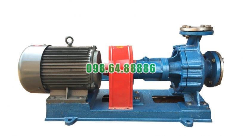 Bơm dầu truyền nhiệt trục ngang RY32-32-160 lưu lượng 6 m3/h, công suất 1.5 kW, cột áp 28 m, tốc độ 2.900 vòng/phút