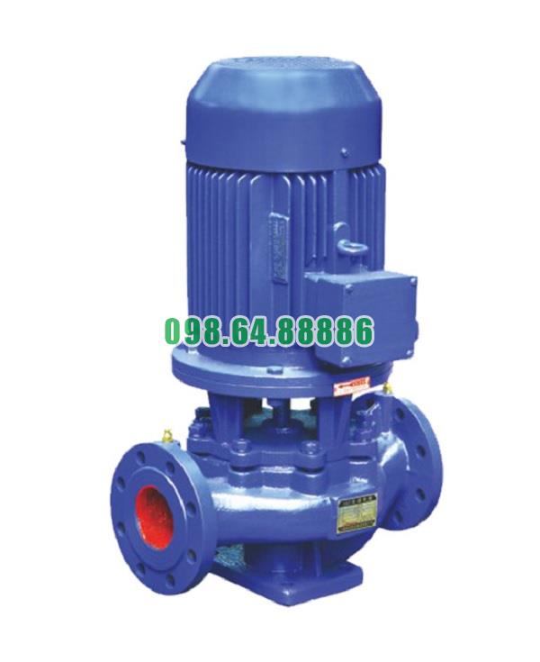 Máy bơm đường ống trục đứng, bơm đường ống ISG100-200B, IRG100-200B 15kw, 86.4m3, 37m
