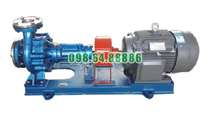 Bơm dầu nóng trục ngang RY25-25-160 lưu lượng 3 m3/h, công suất 1.5 kW, cột áp 27 m, tốc độ 2.900 vòng/phút